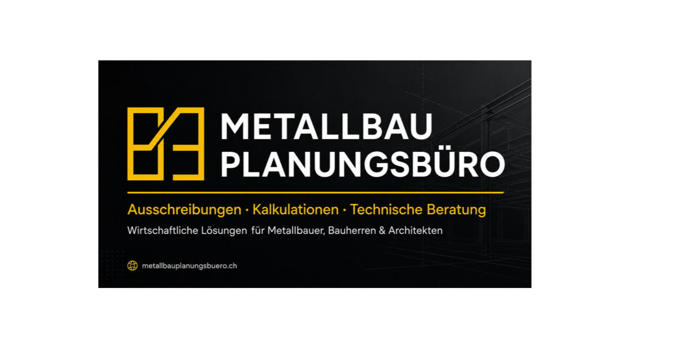 Marco Bischof – Metallbaumeister und technischer Berater Marco Bischof, Inhaber des Metallbau Planungsbüros